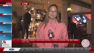 Thieves target high-end retail stores across Bay Area
