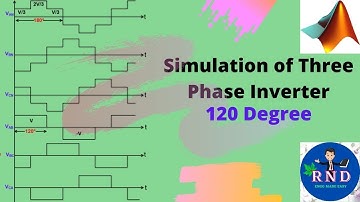 Simulation of Three Phase Inverter Using MATLAB||120 degree || தமிழில்