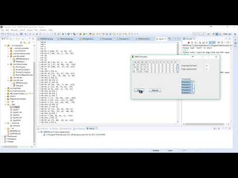MMU Simulator Project