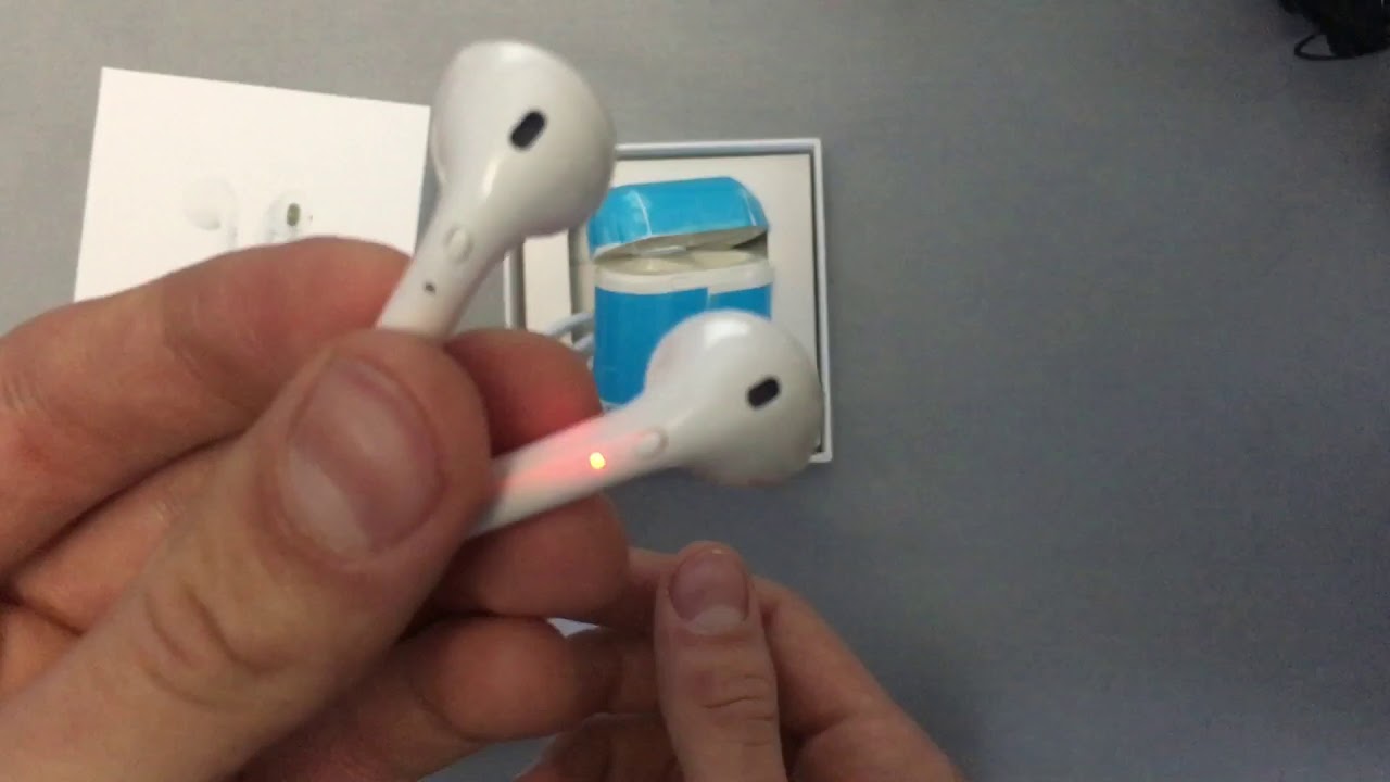 Наушники airpods подключение