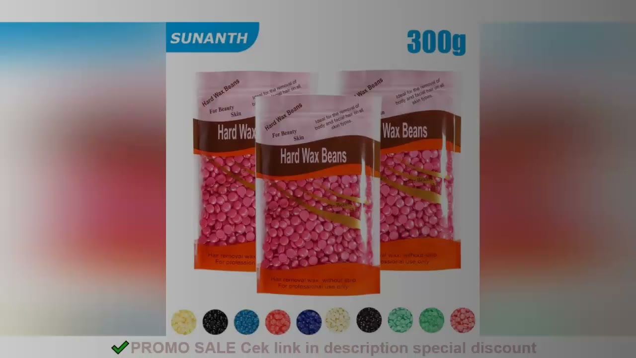 50g/200g/300g Hard Wax Beans Heating Machine Hair Removal Machine Wax Melting PotHot Film Painless W