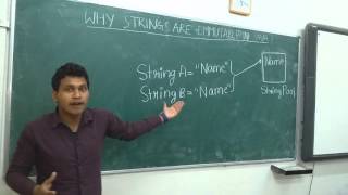 WHY STRINGS ARE IMMUTABLE IN JAVA?