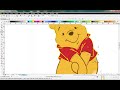 Vector Winnie The Pooh 2 #CorelDRAW