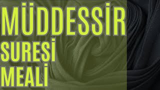 Müddessir Suresi Meali l Altyazılı l 4K HD