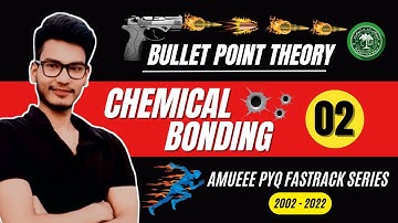 AMUEEE Chapter wise PYQ solution | Chemical Bonding Part 2 | AMU B. TECH Full Crash Course