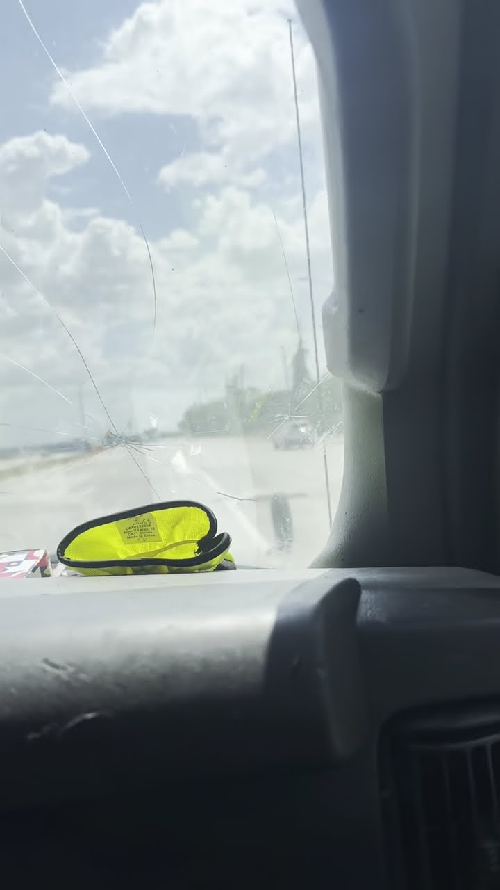 Racing a Tire on the Interstate || ViralHog