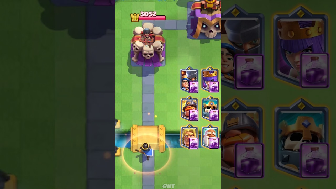 Champions with Rage Spell Combo vs Tower Damage🏆 