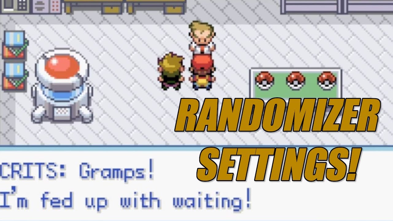 2015 Outdated) Pokemon Randomizer Settings/Mini-Tutorial 