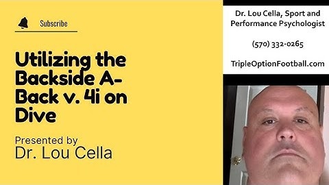 Utilizing the Backside A-Back to Remove the 4i on Zone Dive #flexbone #coaching #tripleoption