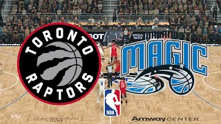 Toronto raptors vs orlando magic highlights - 5th august 2020 nba 2k20