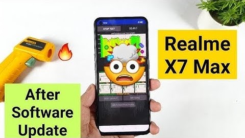 Realme X7 Max CPU Throttling Test After Software Update Shocking Results 🔥🔥🔥