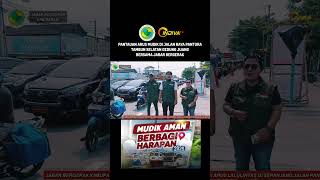 pantauan arus mudik dari tambun selatan,kab bekasi,bersama jabar bergerak