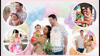 ISLA'S FIRST BIRTHDAY PARTY HIGHLIGHTS! ❤️ | rhazevlogs