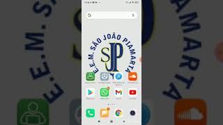 Acessando o Google Sala de Aula através do aluno Online (Smartphone). screenshot 3