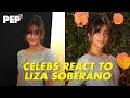 Celeb reactions to the beautiful Liza Soberano