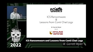 ICS Ransomware & Lessons From Conti Chat Logs  [BSides SATX 2022]