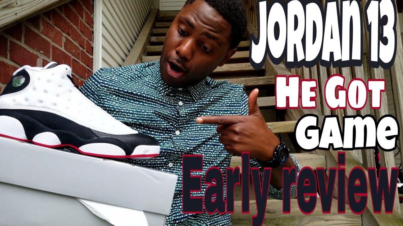 Air Jordan 13 retro He Got Game 2018 | EARLY REVIEW - YouTube