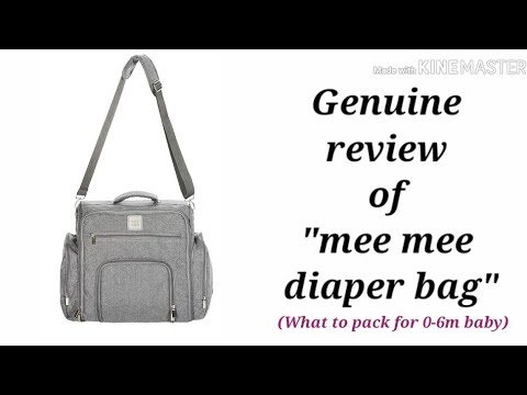mee mee diaper bag