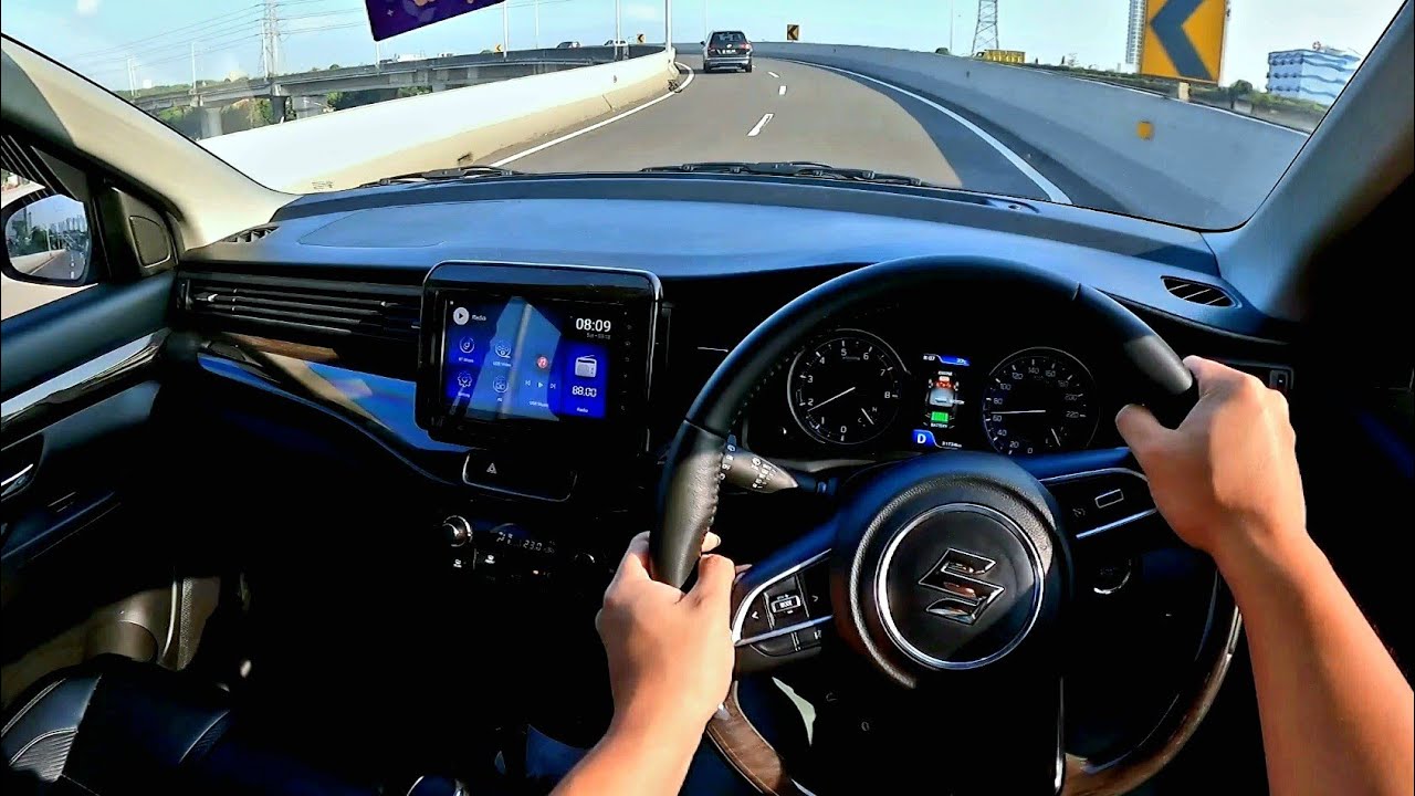 Driving POV SUZUKI NEW ERTIGA GX HYBRID 1.5 A/T 2022 | City & Highway Test Drive & Acceleration ASMR