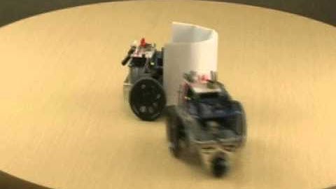 Robot Follow the Leader with BOE Shield-Bots for Arduino.wmv