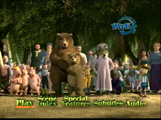 Opening To Shrek 01 Dvd 03 Reprint Full Screen Youtube
