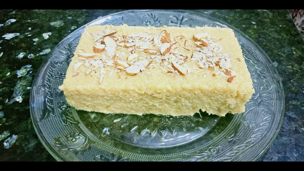 Milk Cake Recipe in Hindi ! YouTube