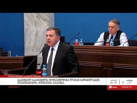საპენსიო სააგენტოს დირექტორმა დეპუტატების კითხვებს უპასუხა
