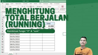 TUTORIAL EXCEL | Cara Menghitung Total Berjalan (Running) screenshot 4