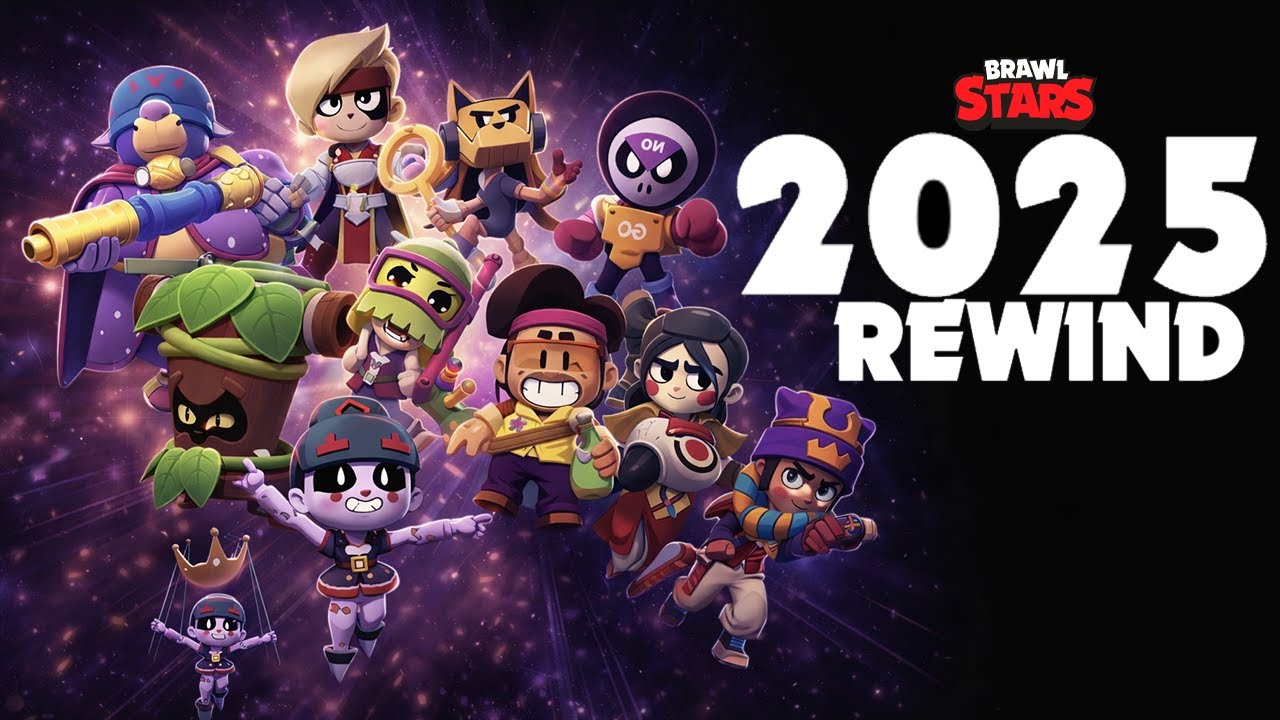 Brawl Stars Rewind 2025 | Exciting Events, Buffies Drama, and TWELVE New Brawlers!!