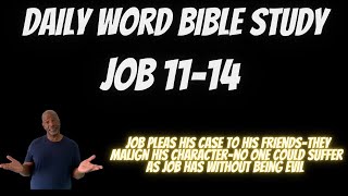 Job 11-14 Job's friends condemned him as self-righteous.