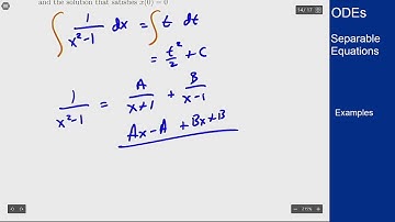 Differential Equations - Separable Equations - Example 1