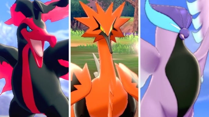 ◓ Pokémon Sword/Shield: Receba um 'Moltres de Galar' Shiny ao