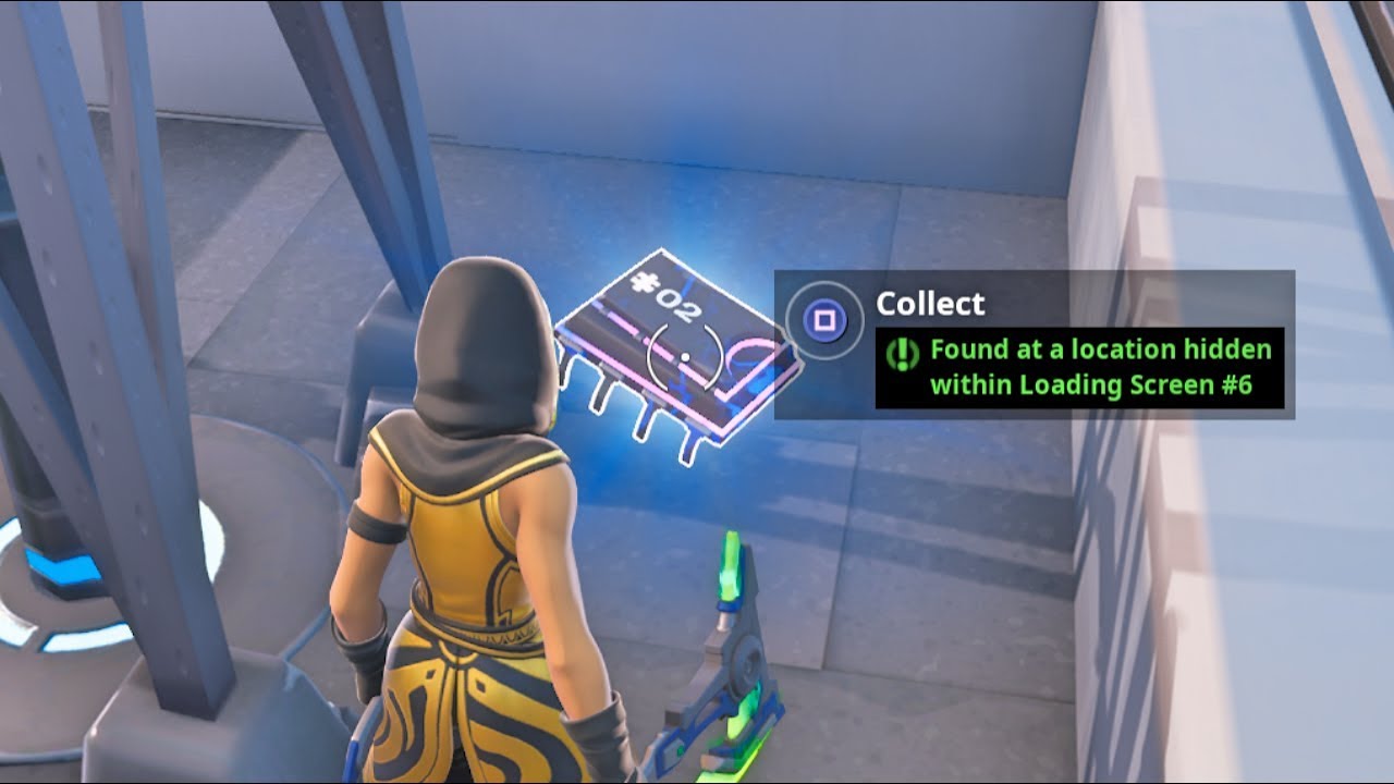 Fortbyte #2 Challenge - Found at a location hidden within Loading Screen #6 Guide - Fortnite