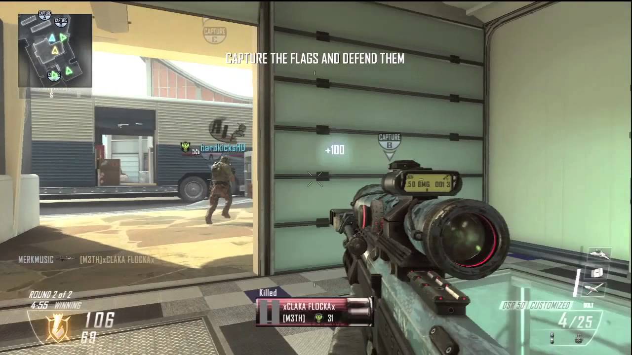 BO2: My First Sniper Triple! (DSR50)