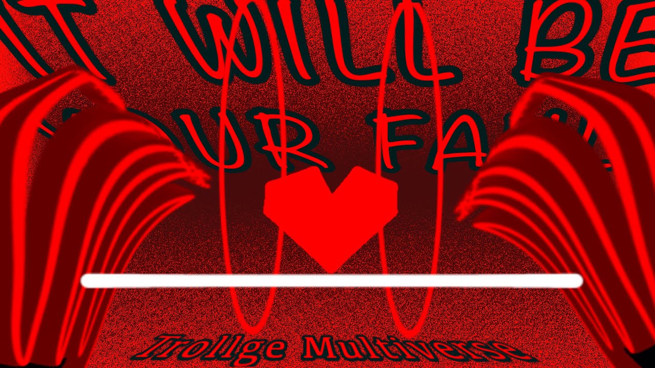 VHS Sans VS Chara (MAX HP) | Trollge Multiverse (Roblox)