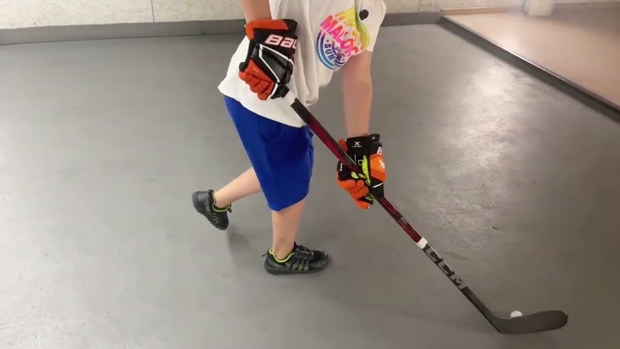 Eishockey, Kinder, Stickhandling, Training