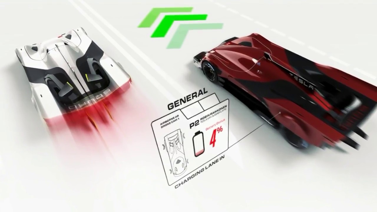 2017 SEMA SHOW:  All Electric Tesla Prototype Imagined For Le Mans In 2030