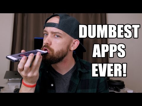 THE DUMBEST IPHONE APPS EVER! THE DUMBEST IPHONE APPS EVER!