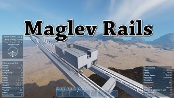 Space Engineers - Maglev Rails