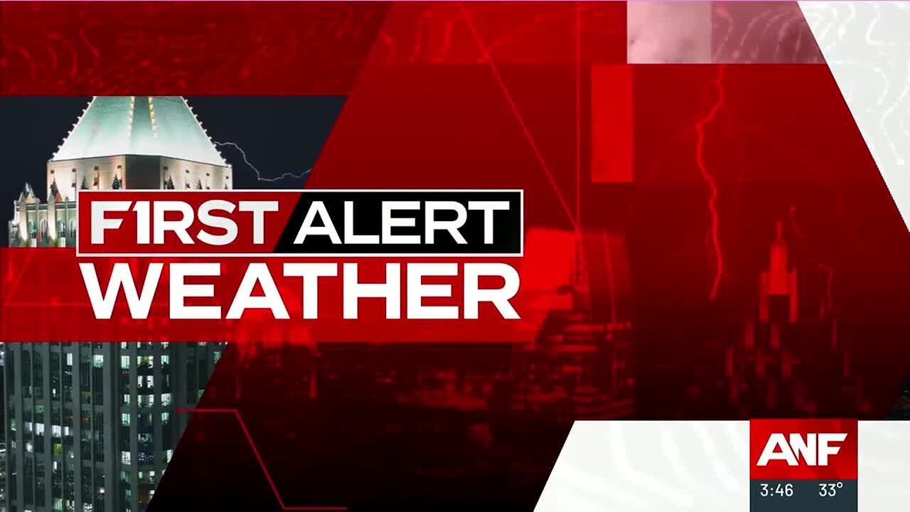 First Alert Forecast | Cold now, chance of rain Monday - YouTube