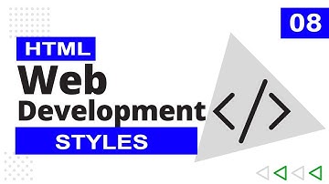 8. HTML Basics Part 8 | HTML Bangla Tutorial / HTML5 Bangla Tutorial [#8] HTML Styles with W3School