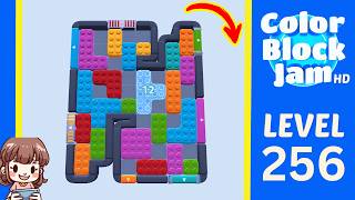 Color Block Jam Level 256 Solution Walkthrough