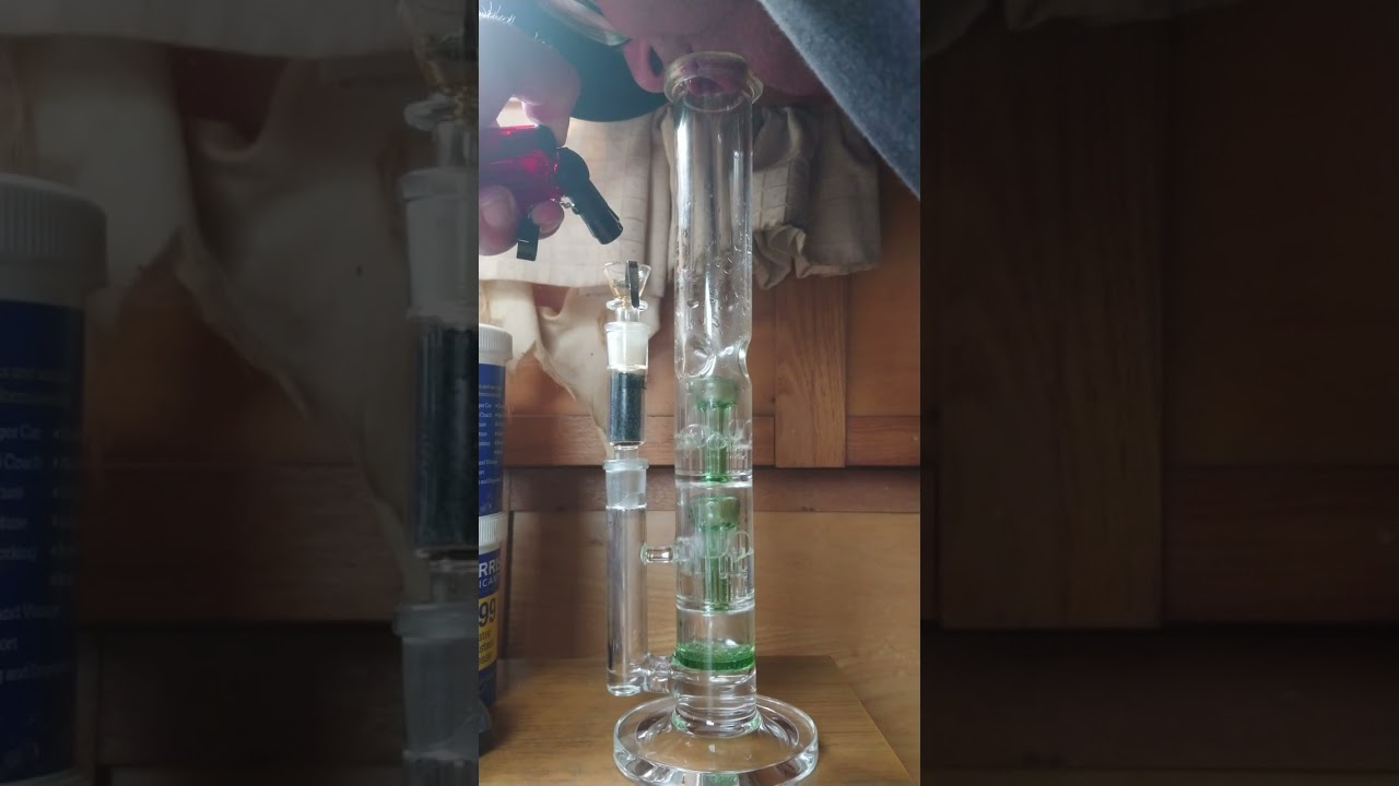 Multi perc bong & charcoal Filter
