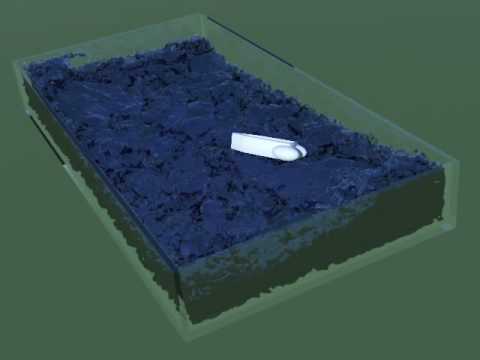 Physically-based animation of a boat using a Lie Group integrator, coupled with a fluid solver