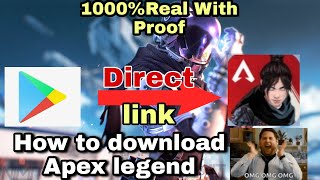 How to download apex legend on Android & ios 1000% real | kangaro gaming screenshot 4