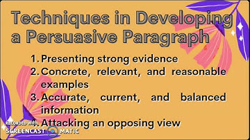 Patterns of Development: Problem-Solution and Persuasion