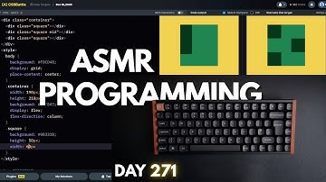 Keyboard ASMR CSS Battle 18th December