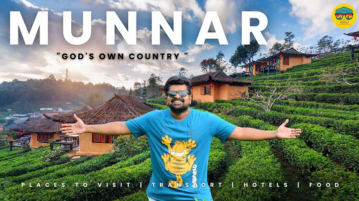 देवभूमी म्हणुन असलेलं एक शहर मुन्नार          #journeywithsuraj #munnar