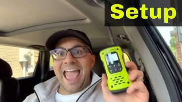 How To Setup Motorola Talkabout T600-Full Tutorial-For Beginners