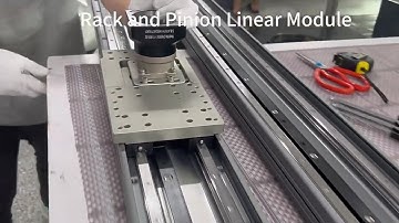 Heavy duty rack and pinion linear motion actuators assembly #linearmotion #automation #mechanic